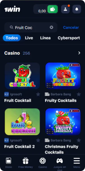 Jugar garage Fruit Cocktail